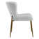 Ayjai Upholstered Full Back Side Chair in Gray