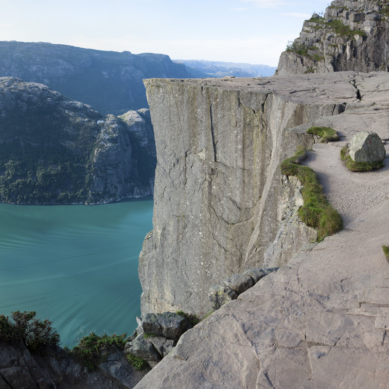 Preikestolen Or Pulpit Rock (Norway) - Wrapped Canvas Print, 30cm H x 46cm W x 3.8cm D