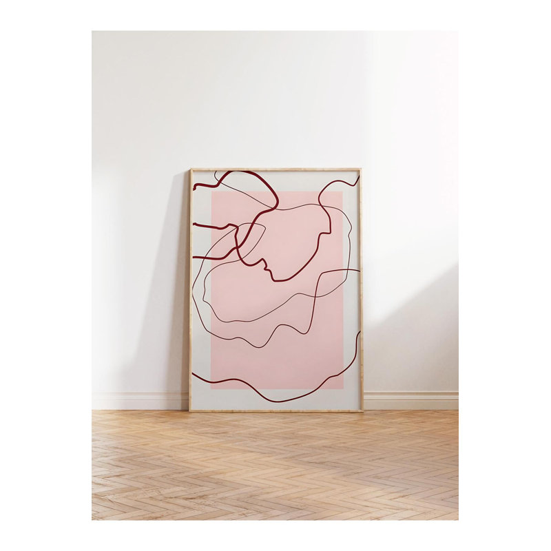 Peinture décorative encadrée