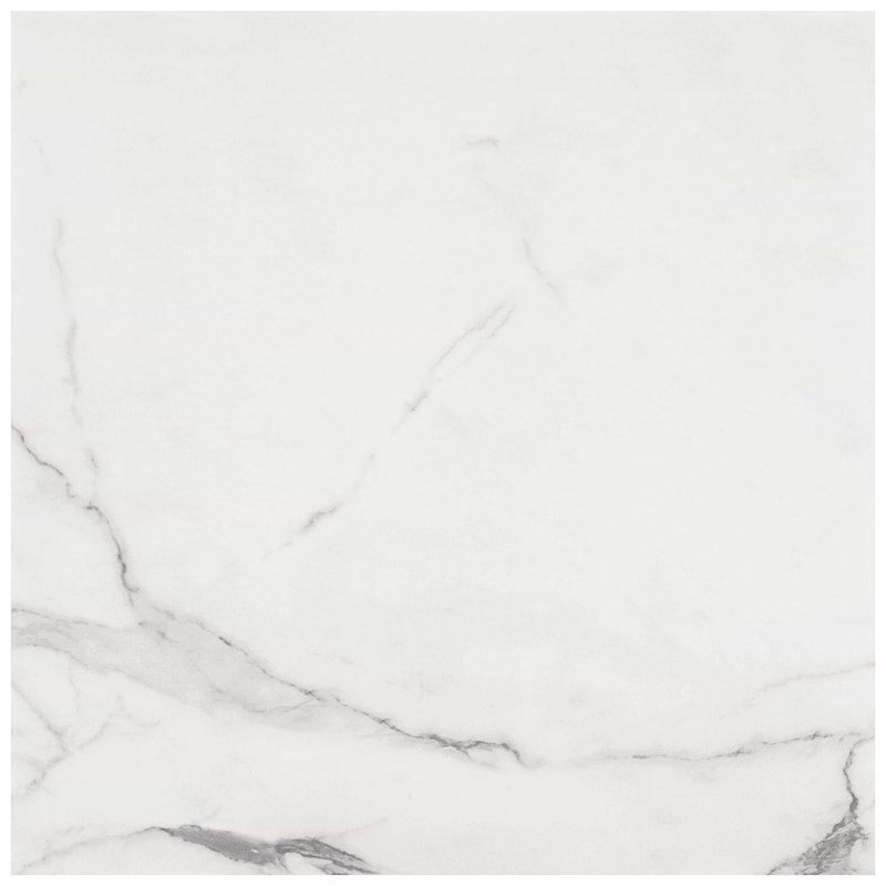 Dreamstone 24X24 Polished Porcelain Tile, Statuario Venato Polished