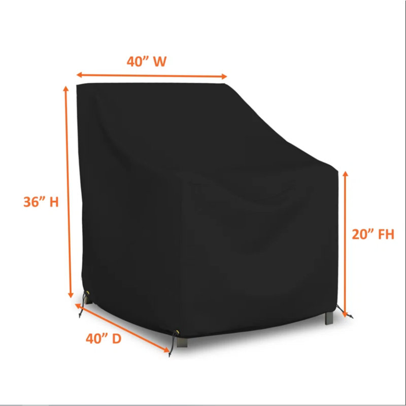 Outdoor Cover, 91.4cm H x 101.6cm W x 101.6cm D