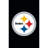 Applique Flag, Gar., Pittsburgh Steelers