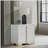 Jeremiah White 2-drawer Nightstand