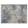 Machine Washable Indoor/Outdoor Xhevrie Denim Rug