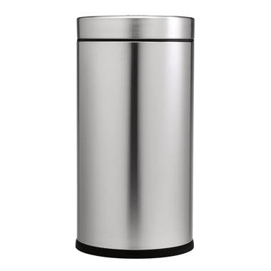 simplehuman 55-Liter Brushed Stainless Steel Kitchen Trash Can