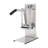 Manual Stainless Steel Vegetable& Fruit Cutter, Commercial French Fry Cutter with 3 Dicing Blades