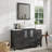  48" W x 18.5" D x 31.1" H Single Bathroom Vanity Set with Mirror-23188980