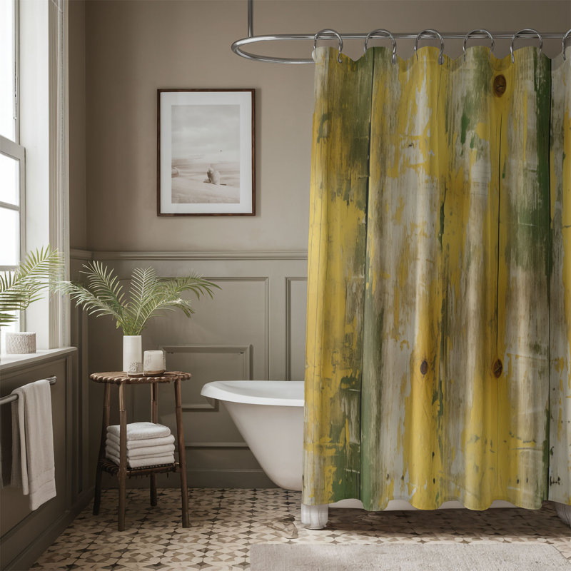 Rideau de douche Ajanea, H 74 po x l 71 po