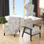 Chaise d'appoint rembourrée Jakota Nordic Elegance