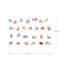 Fauna Animal Alphabet Kids Wall Sticker