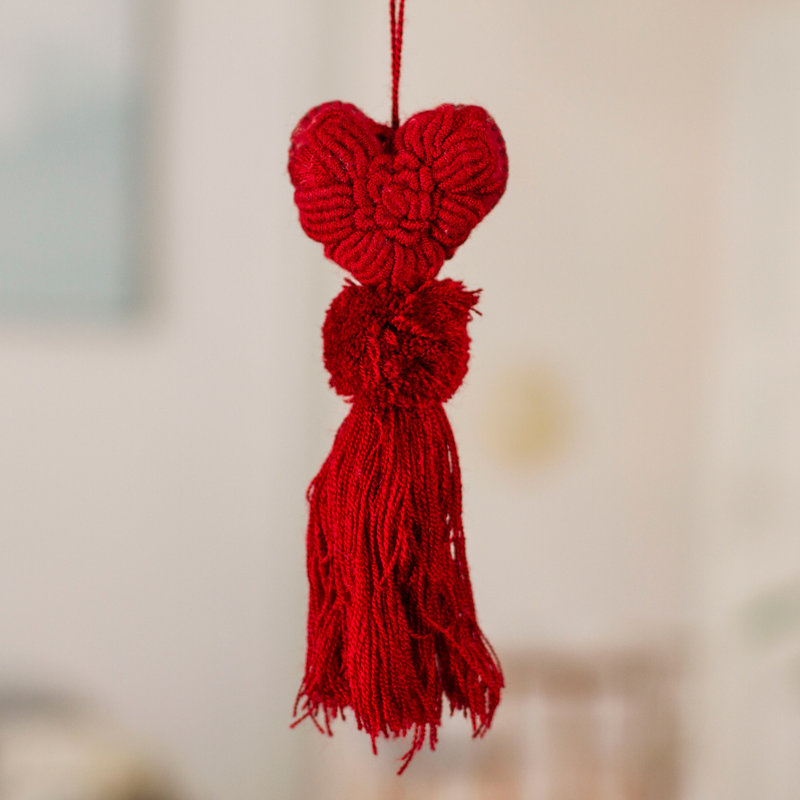 Petit cœur décoratif, Rouge
