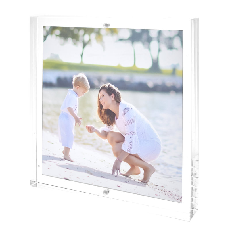 Double-Sided Acrylic Frame, 6" x 6"