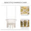Chaise hamac en macramé Raleigh