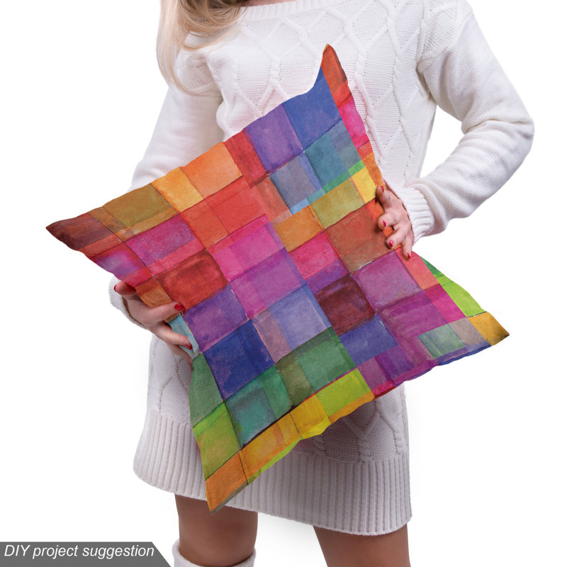 Tissu de forme carrée, l 58 po x L 108 po