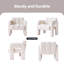 Chaise d'appoint pratique et large rembourrée-1672973456