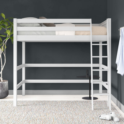 Snari Solid Wood Loft Bed by Harriet Bee