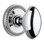 Grandeur Newport Rosette Double Dummy with Eden Prairie Door Knob