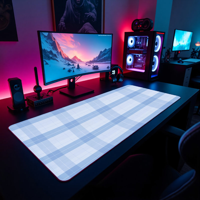 Polyester Desk Pad, 23.6x13.8