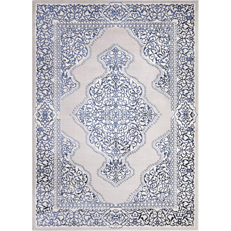 Carenda Floral Area Rug, Rectangle 120 x 170cm