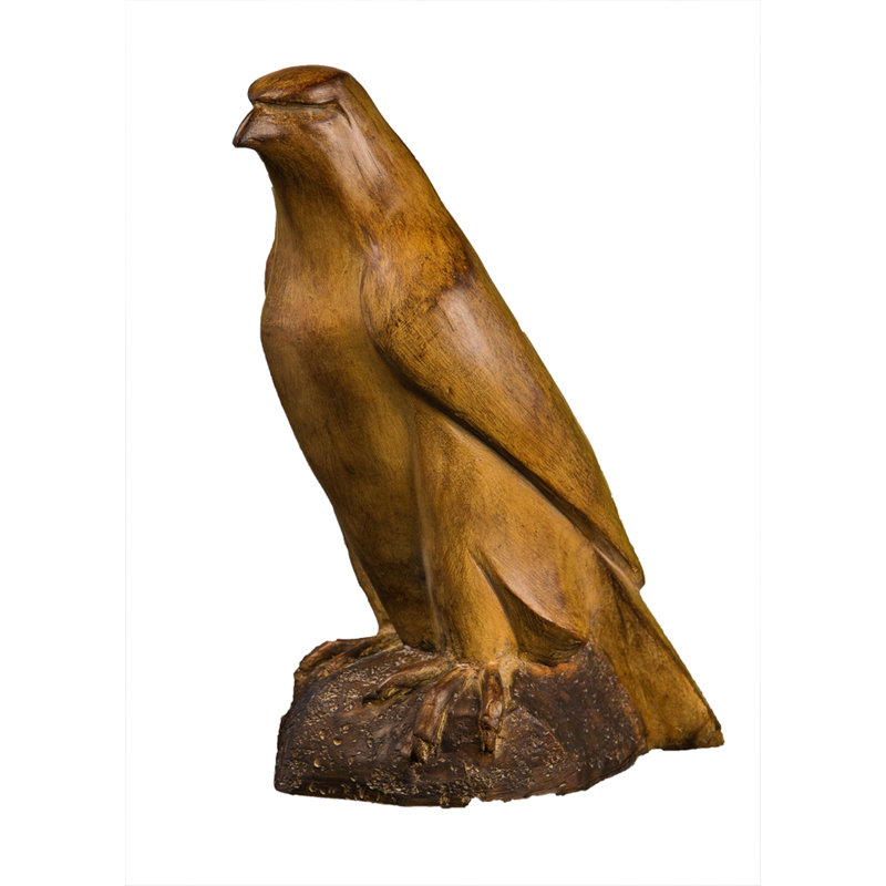 Aigle à finition bois