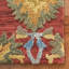 Floral Wool Hand Woven Area Rug-1192300387