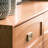 62.99"Brown Solid Wood Nine-Drawer Cabinet