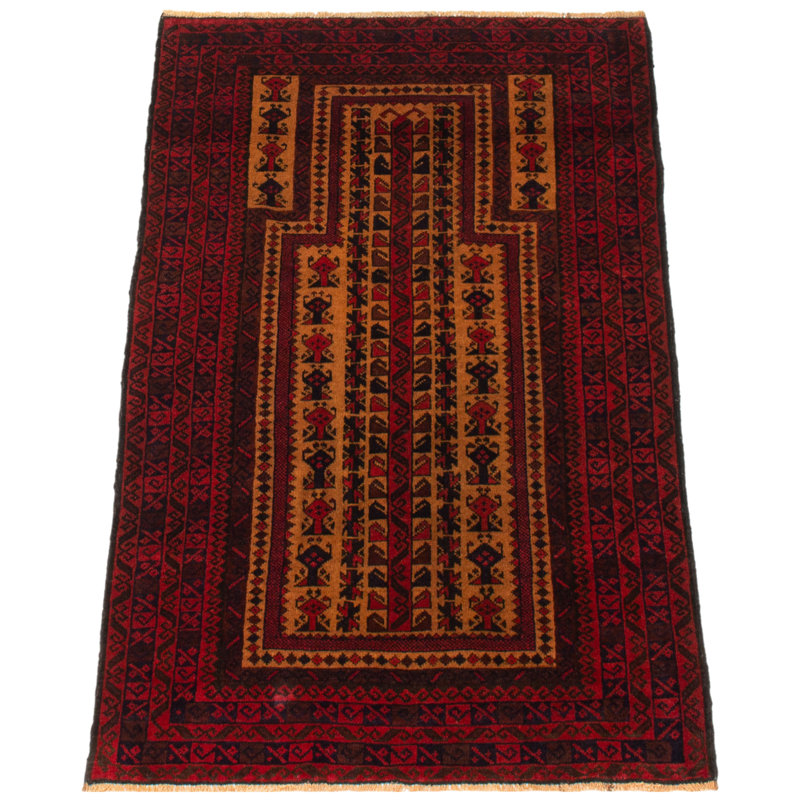Dequita Wool Oriental Indoor Rug
