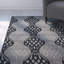 Tapis noir / gris à motif géométrique Cramden-22960093