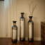 Ensemble de 3 vases en métal forgés à la main-127420841