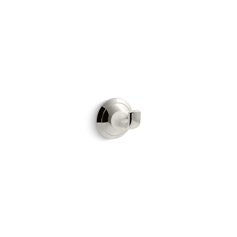 Script™ Towel Hook, Nickel Silver