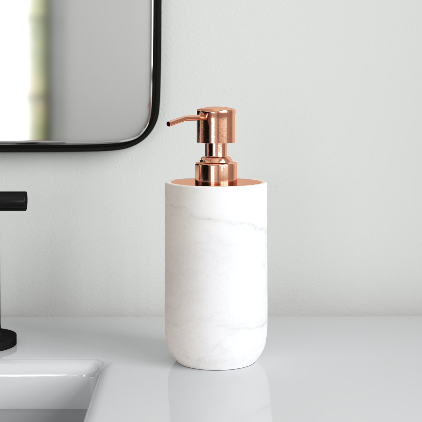 Idalena Marble Soap / Lotion Dispenser