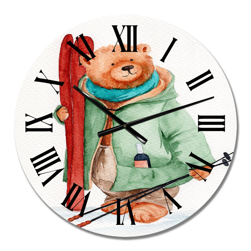 Horloge murale pour enfants, Moyen
