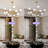 Lilwenn 12 - Light Aluminium Sputnik Modern Linear Chandelier-1906991811