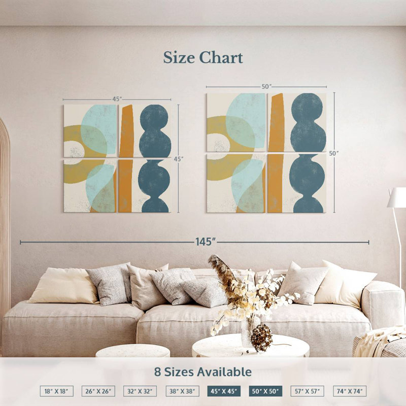 Span II, 50" H x 50" W