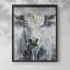 ANIMALS Series Cxxviii - reproduction encadrée de qualité supérieure - prête à être accrochée - aucun clou requis-868633855-868633853