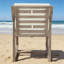 Chaise d'appoint de patio, fauteuil d'extérieur avec coussin et structure en bois-932374561
