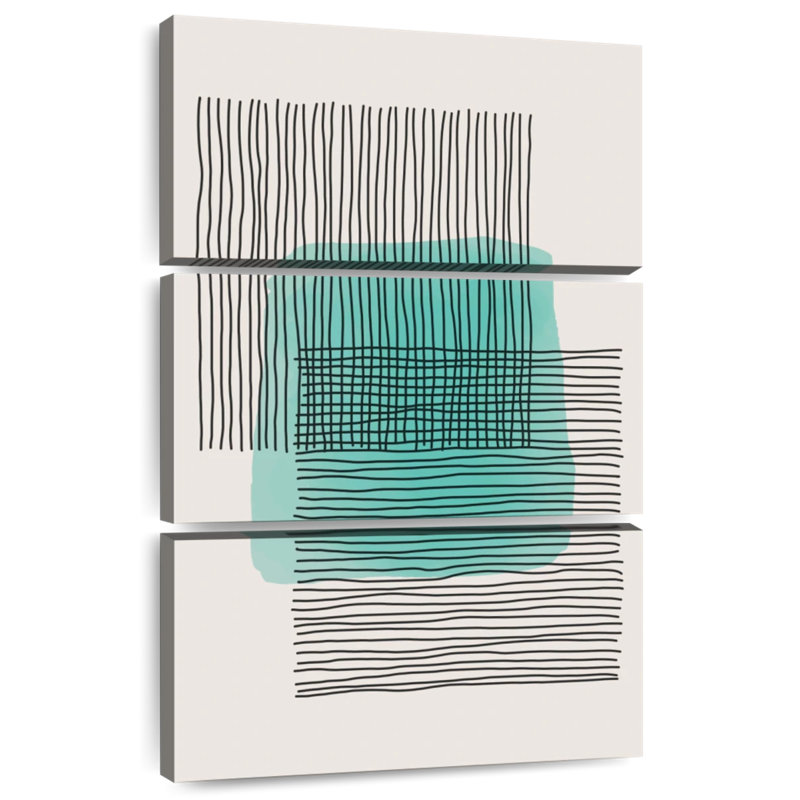 Avery Lines On Square, H 32 po x l 20 po