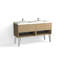 Modo 60" W Freestanding Double Bathroom Vanity with Dawson Leg-824200131-824200135-856488671