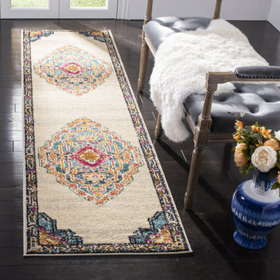 Hertzler Oriental Multicolor Indoor Area Rug