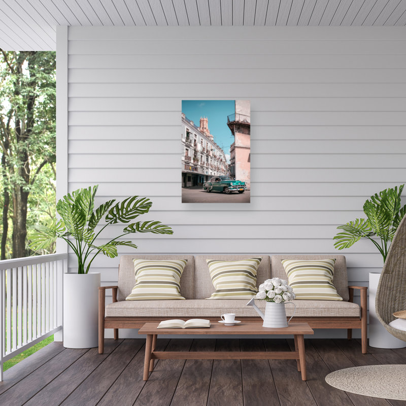 Rouleau bolognais, vieille Havane, 8 sur toile, H 47 po x l 30 po