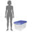 Hefty Hi-Rise Stackable Plastic Storage Container w/Lid, 6 Pack-101232705-101232706