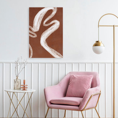 Abstract And Brown Phantom Thread II Art