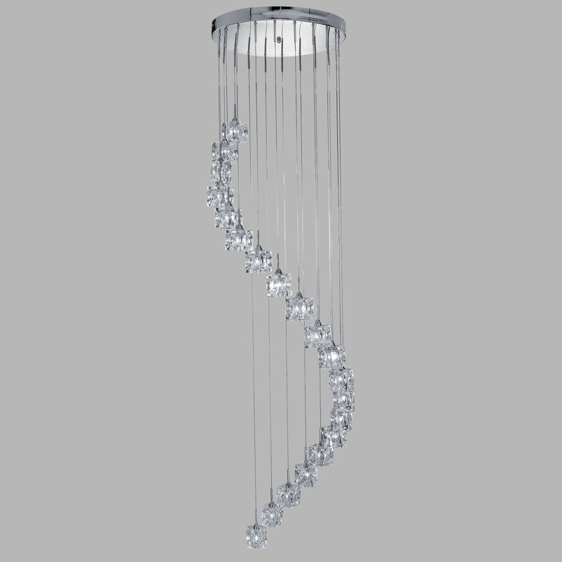 Chou 20-Light Cluster Chandelier