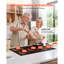 Plaque de cuisson à induction 30 po, 5 brûleurs, cuisinière électrique intégrée 220 V 9200 W, brûleur à induction pour la cuisine, avec 11 niveaux de puissance, commande à bouton, surface en vitrocéramique, verrou pour enfant