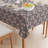 Rectangular Tablecloth, 100% Cotton, Floral 55-736851256