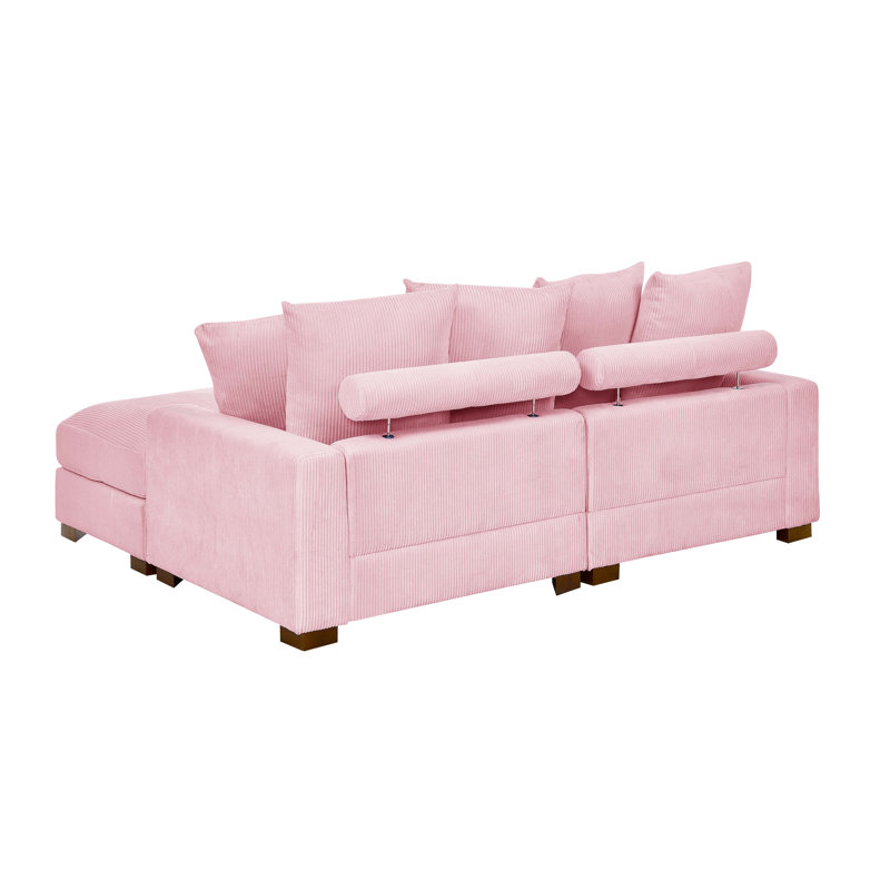 Zaheer 86'' Corduroy Sofa