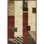 Wool Abstract Area Rug in Rust/Red/White