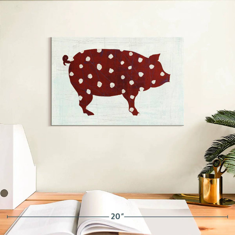 Modern American Farm II, H 8 po x l 12 po