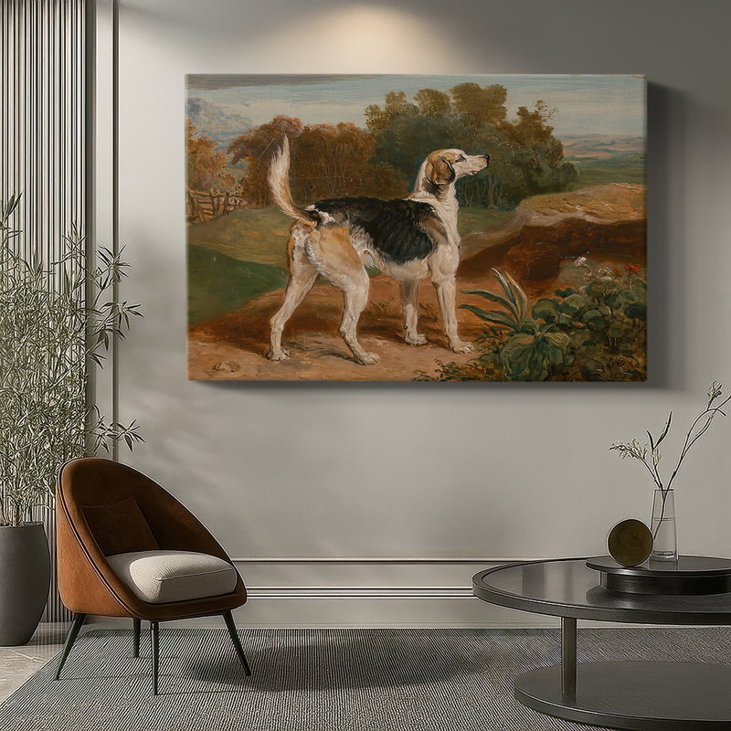 Portrait of a Hound-James Ward-Gallery Wrapped Canvas-c. early 19th Century, 24 x 36