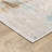 Goulart Textural Distressed Abstract Ivory/ Blue Area Rug-763074974